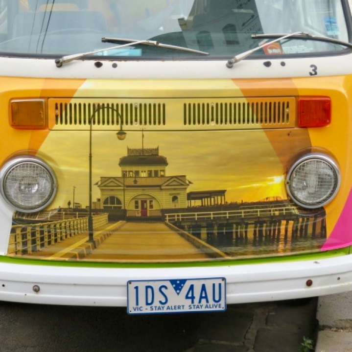 Painted van