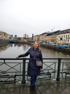 Overlooking one of the many canals in Gothenburg